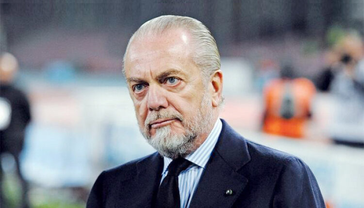 الإيطالي أوريليو دي لاورينتيس، رئيس نادي نابولي