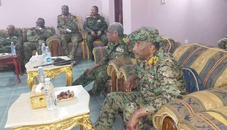 البرهان اليوم في وادي سيدنا