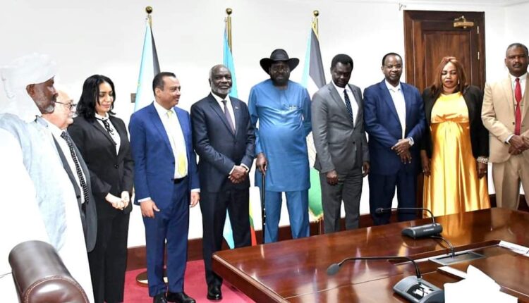 أركو مناوي لقاء سلفاكير