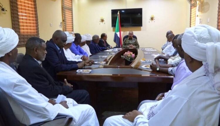 تفاصيل لقاء "إبراهيم جابر" بالمقاومة الشعبية بالنيل الأبيض