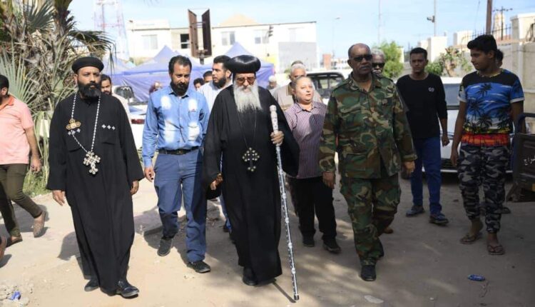 تفاصيل زيارة والي البحر الأحمر يسجل زيارة لمطرانية الأقباط ببورتسودان