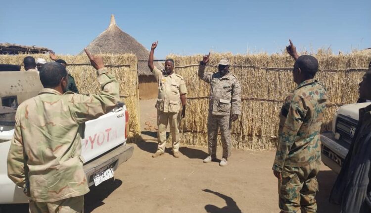 محلية ودالحليو تدعم القوات المسلحة وتتفقدالمستنفرين في النقاط الحدودية ضمن برنامج دعم المجهود الحربي 