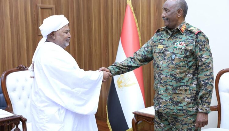 البرهان يلتقي وفد هيئة كردفان وهذه تفاصيل اللقاء