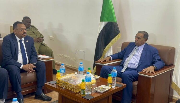 مدير الموارد المعدنية يقف على أوضاع التعدين بالولاية الشمالية