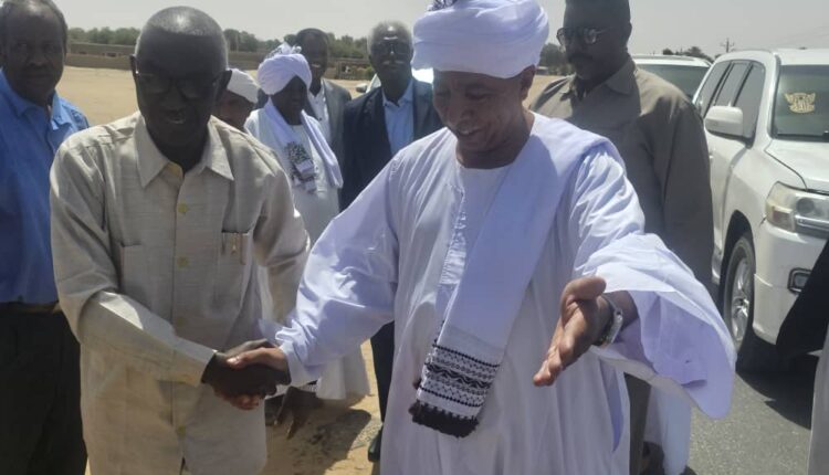 والي كسلا يصل إلى الشمالية للمشاركة في معرض صنع في السودان