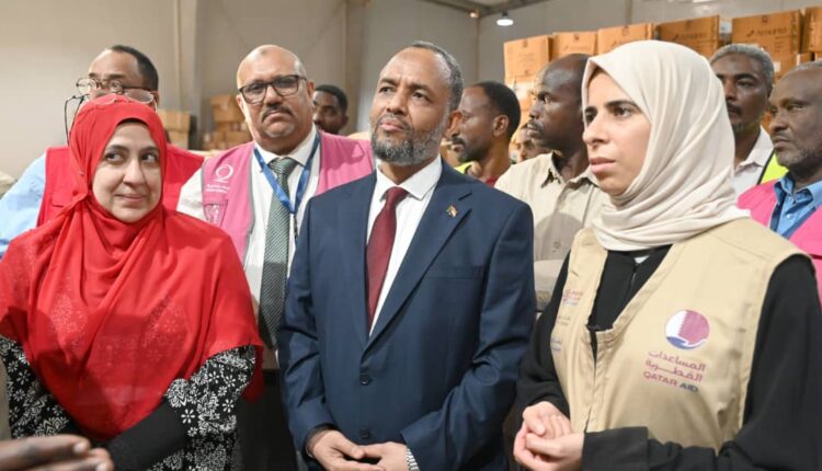 وزيرة التعاون الدولي القطرية :تسجل زيارة لعدد من المرافق الطبية.