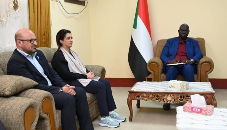 نائب رئيس مجلس السيادة الإنتقالي يلتقي المدير الاقليمي لمنظمة الصحة العالمية.