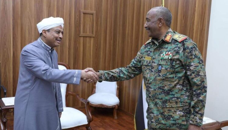 الحزب الإتحادي الديمقراطي الأصل يهنئ البرهان بإنتصارات الجيش 