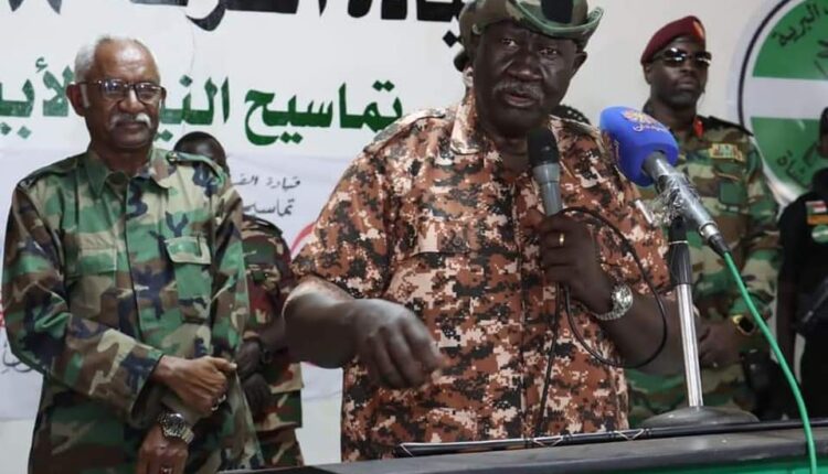 مالك عقار : الحل عسكري و لابد من تضيق الخناق على العدو  