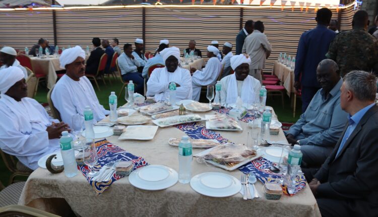 مالك عقار يشرف إفطار السفارة الروسية لدى السودان