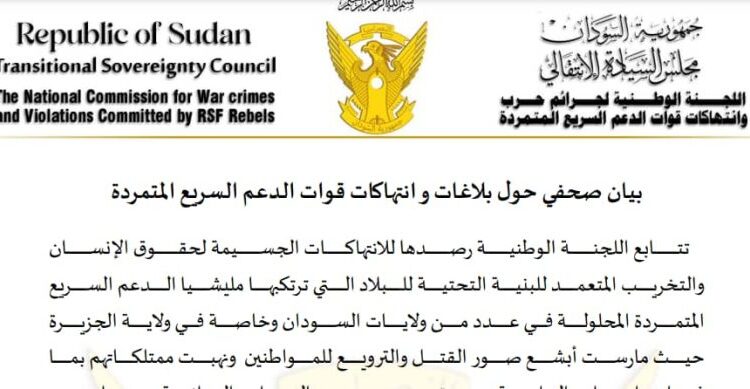 دعاوى جنائية بشان انتهاكات المليشيا والمتعاونين