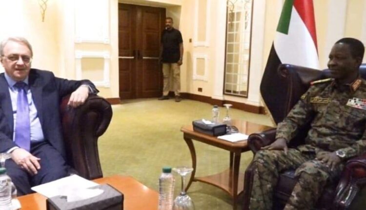 المبعوث الروسي يستنكر مساواة الدولة السودانية بالتمرد