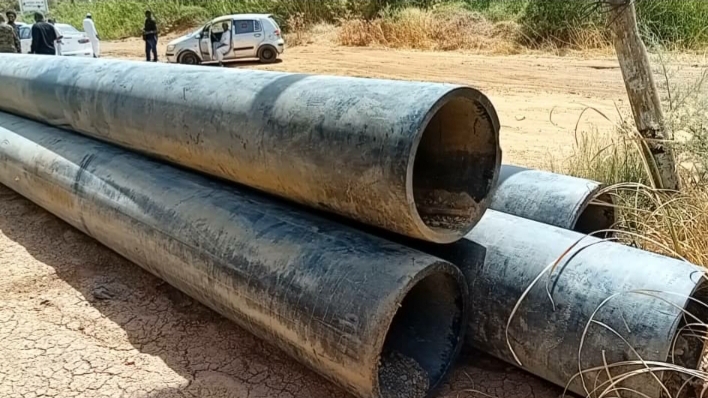 وصول مواسير الخط الرئيسي لأمدرمان