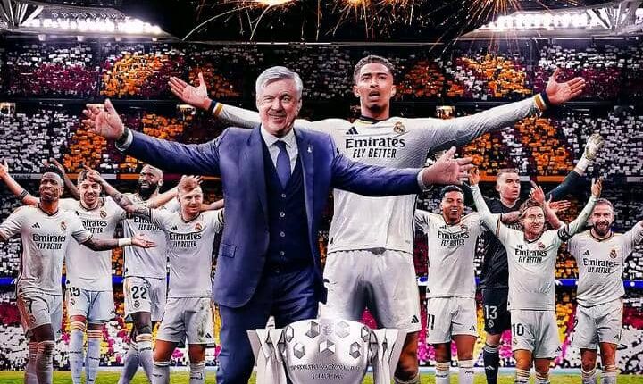 ريال مدريد بطلًا لليجا للمرة الـ36.