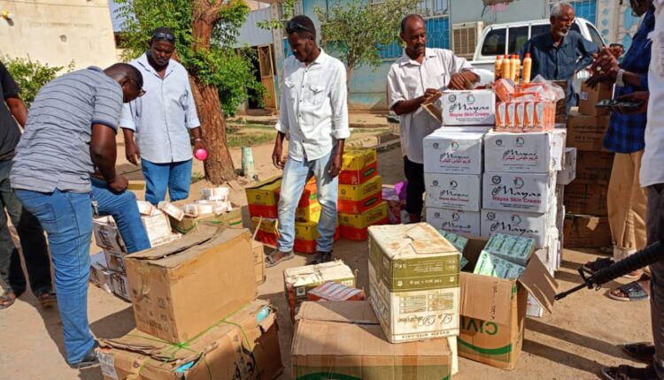 مباحث كسلا تضبط كريمات ممنوعة ومنتهية الصلاحية 