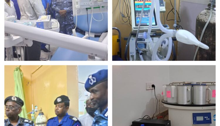 اضافة اقسام حيوية جديدة لمستشفي الشرطة كسلا