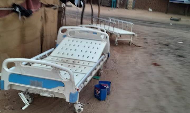 المليشيا تخرب مستشفي الفاشر الجنوبي