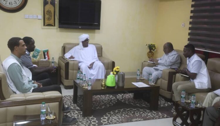 والي القضارف يتعرف على أنشطة أطباء بلا حدود