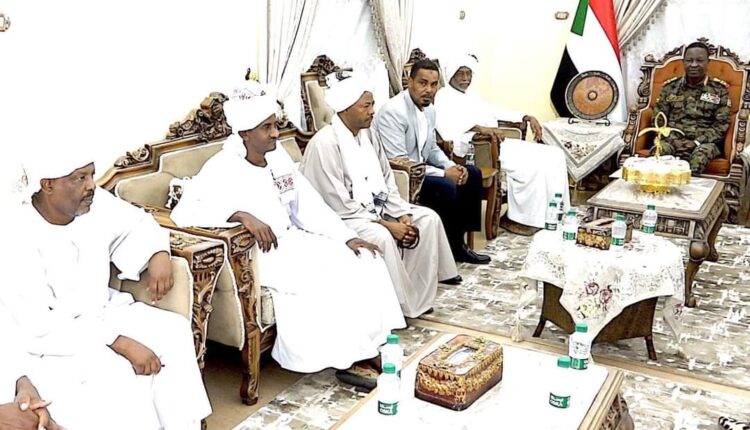 كباشي يلتقي وفد التنسيقية العامة لأبناء الرزيقات