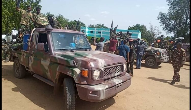 هيئة العمليات تقدم تعزيزات عسكرية لولاية سنار