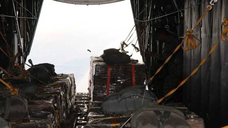 الجيش _ اسقاط لحوم جوى إسكان العاصمة