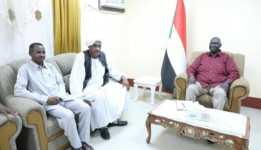 مالك عقار يلتقي وفد نظارة الكواهلة بمحلية قدير بجنوب كردفان
