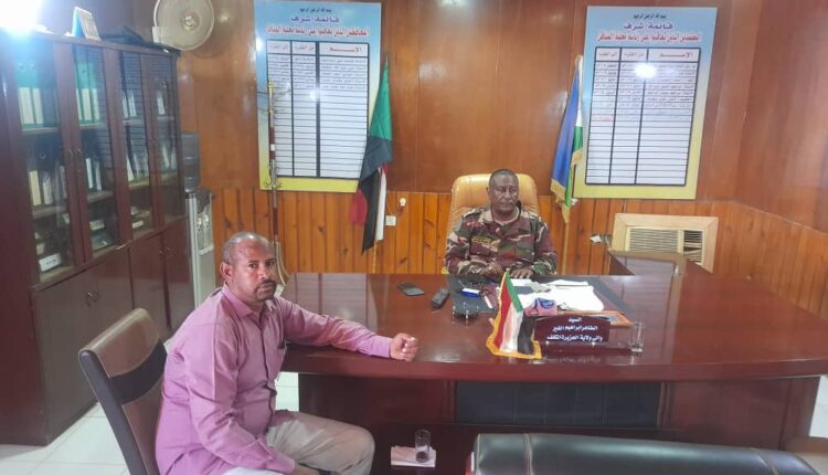 والي الجزيرة يتفقد الدفاعات المتقدمة للجيش بمحور المناقل ويبعث ببشريات لأهل الولاية 