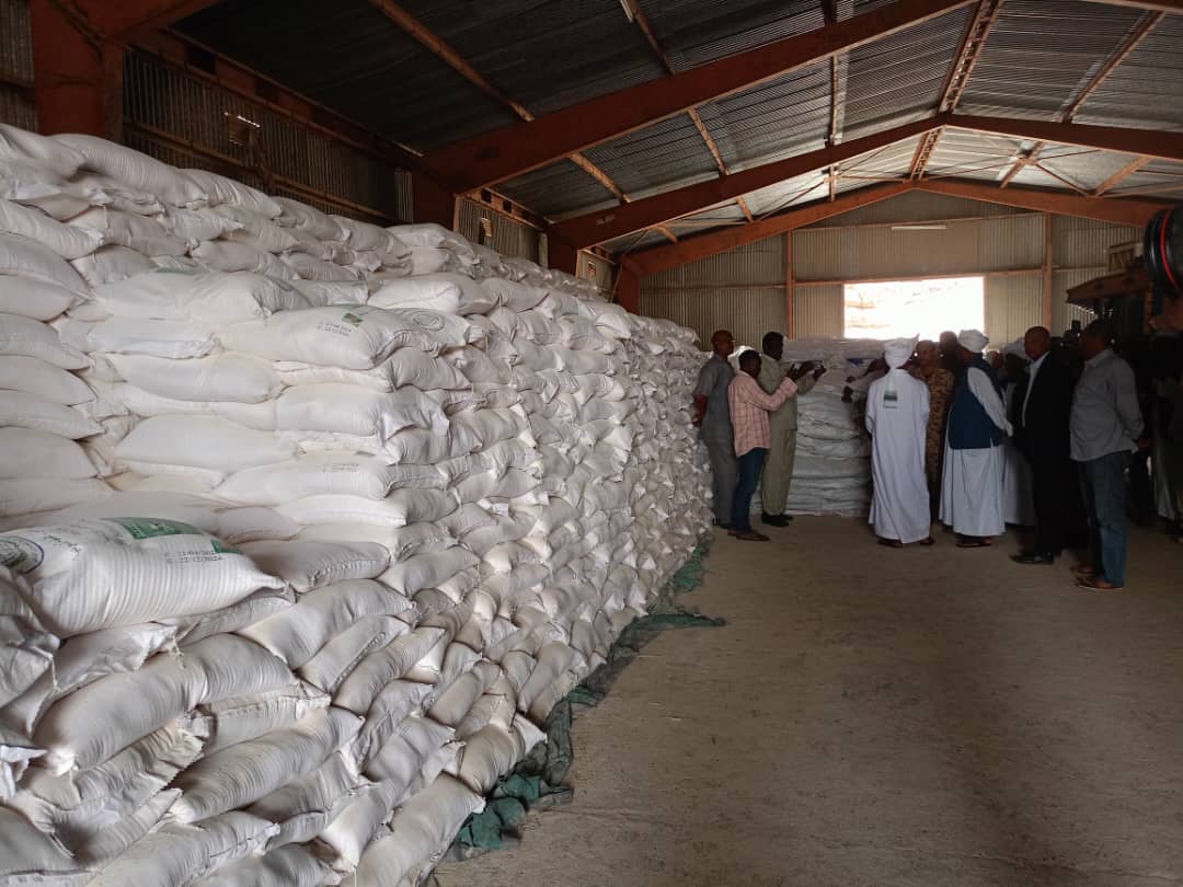 توزيع الدفعة الثالثة من منحة مركز الملك سلمان للنازحي ولاية سنار